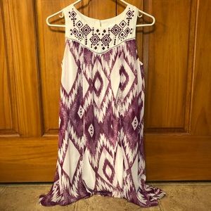 Tribal print dress
